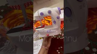 unboxing new mini sewing machine trending [upl. by Samuele]