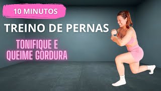 TREINO PARA TONIFICAR PERNAS [upl. by Vidda]