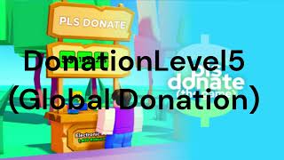 All Donation Sound Effect in PLS DONATE ROBLOX [upl. by Rani]