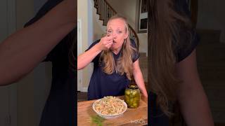 Dill Pickle Pasta  BBQ Side Dish [upl. by Geiger]