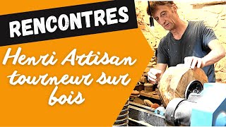 Rencontre avec un artisan tourneur sur bois à Minerve dans lHérault [upl. by Eba709]