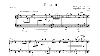 Toccata Op15  by David Tsvariani [upl. by Osrick]