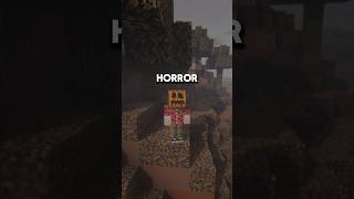 minecraft but Its horror minecraftshorts gaming halloween horrormods [upl. by Nohshan]