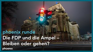 phoenix runde Die FDP und die Ampel – Bleiben oder gehen [upl. by Philipson]