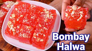 Bombay Karachi Halwa Recipe  Just 10 Mins amp New Way  Corn Flour Halwa with Tips amp Tricks [upl. by Anesor]