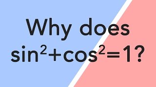 Why does sine squared plus cosine squared equal 1 [upl. by Refeinnej]