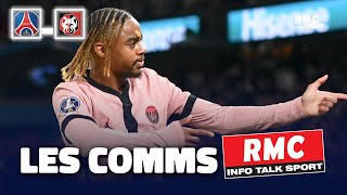 PSG 31 Rennes  Les comms’ RMC de la victoire parisienne à 4 jours du choc contre Arsenal [upl. by Oibesue]