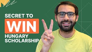 Scholarship winner reveals 1 simple trick to win Stipendium Hungaricum Scholarship 2024–25 [upl. by Stasny]