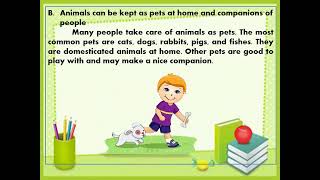 Importance of Animals Grade 3 [upl. by Peyton]