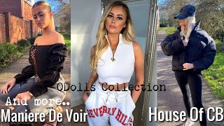 CLOTHING HAUL  MANIERE DE VOIR ODOLLS COLLECTION HOUSE OF CB  Hannah Webster [upl. by Aiclef]