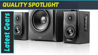 Edifier S351DB 21 Speaker System Review [upl. by Durrett]