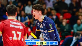 One of the CRAZIEST Sets in Club Volleyball History [upl. by Robet]