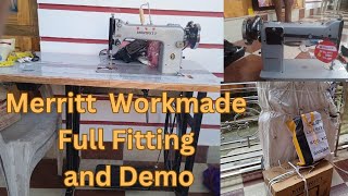 merritt workmade sewing machine unboxing amp full assemble [upl. by Apul]