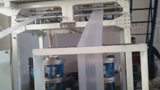 Plastic Blown Film Machine and Blown Film Extrusion Line of Plastic Film Extrusion Machine [upl. by Yarak872]