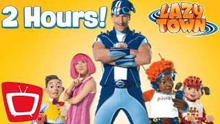 Lazy Town Full Episode I 2 Hour Marathon [upl. by Araik514]