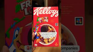 Difference of American Cereals in Europe kelloggs frootloops [upl. by Legnaesoj495]