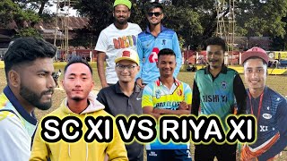 Sc XI vs Riya xi [upl. by Ellennoj]