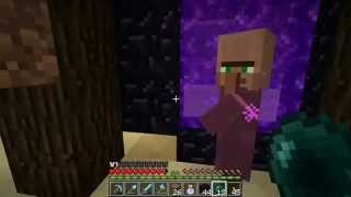 Etho Plays Minecraft  Episode 332 Villager Invasion [upl. by Lebatsirhc411]