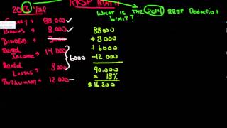 RRSP Math Basics [upl. by Ree436]