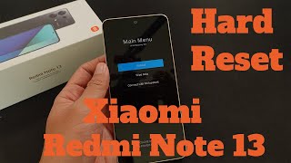 How To Hard Reset Xiaomi Redmi Note 13 [upl. by Autry]