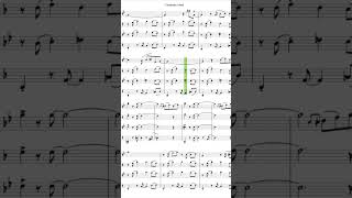 Cantaloupe Island by Herbie Hancock  Saxophone Quartet  Sheet Music [upl. by Ayn]