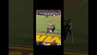 commanders INSANE HAIL MARY vs bears  NFL and football highlight clips [upl. by Notsnhoj384]