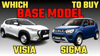 Nissan Magnite VISIA2024 vs Maruti Ignis SIGMA2024 BASE Model ComparisonMagnite vs Ignis BASE Model [upl. by Riggins]