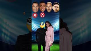 Football iconic star quiz with Georgina and antolina Messi and Ronaldo⚽✔💕shorts messi ronaldo [upl. by Orpha683]