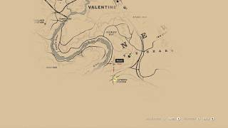 RDR2 Where to find a Gold Bar Early in the story Location Limpany [upl. by Luci765]