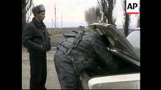 CHECHNYA RUSSIAN quotSAFE CORRIDORquot FROM GROZNY [upl. by Lomaj]