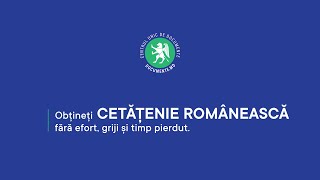 Redobândeșteți cetățenia românească cu Documentemd [upl. by Owain]