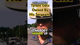 quotI Dont Care What The Supreme Court Saysquot Tyrant Gets Owned By Sergeant police tyrant shorts [upl. by Enyaz]