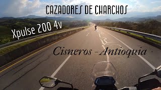 Cazadores de Charcos 🔥  Cisneros Antioquia  viajando Xpulse 200 4v [upl. by Einneg]