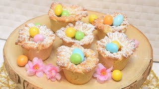 NIDI DI PASQUA AL CIOCCOLATO E MARMELLATA dolci pasquali facili e veloci [upl. by Fotzsyzrk5]