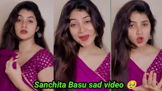 SANCHITA BASU SAD VIDEO 🥹 [upl. by Hesper984]