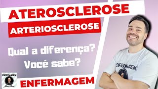 ARTERIOSCLEROSE ou ATEROSCLEROSE  Eis a questão Será que tem diferença ou é a mesma coisa [upl. by Humfrid419]