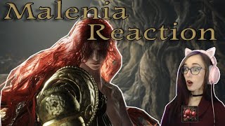 Streamer reacts to MALENIA BLADE OF MIQUELLA [upl. by Neelya]