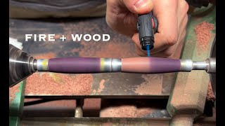 Woodturning  Transforming Wood with Fire [upl. by Esina273]