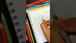 Interesting Lettering Designs  How to Write letter C  Hand Lettering shorts handlettering [upl. by Nadirehs]