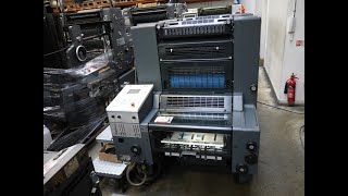 fully rebuilt Heidelberg SM 52 2P for sale Gab Supplies Ltd 1999 [upl. by Esojnauj]