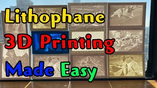 Beginner’s Guide to 3D printing Lithophanes Also tips and Tricks [upl. by Eremihc]