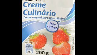 O que é o creme culinário Como utilizar [upl. by Etnaik]