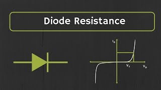 Diode Resistance Explained DC Resistance AC Resistance and Average AC Resistance Explained [upl. by Letsirhc]