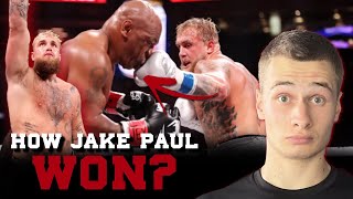 HOW PAUL WON Mike Tyson VS Jake Paul Breakdown [upl. by Asinla427]