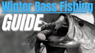 WINTER Bass Fishing COMPLETE GUIDE  Where do They go in Cold Water [upl. by Yorle788]