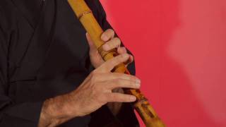 Die Shakuhachi eine Einführung mit Jürg Zurmühle [upl. by Rodrich]