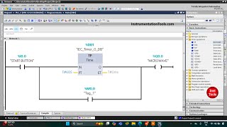 How to Add Time Extension in Siemens PLC  Programming for Timers [upl. by Eirallih799]