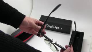 Smart Glasses Camera Sunglasses  DigiOptix Changeable Sunglasses Frame [upl. by Younger456]