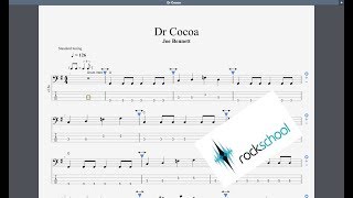 Dr Cocoa Rockschool Grade 2 Bass [upl. by Kiersten]