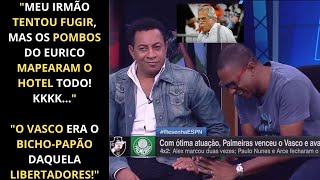 CÉSAR SAMPAIO REVELA QUE EURICO MIRANDA DEIXOU O SEU IRMÃO DETIDO POR 1 DIA RESENHA ESPN MARCOS [upl. by Ahsenahs724]